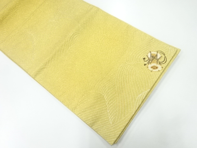 JAPANESE FUKURO OBI / WOVEN DRUM
